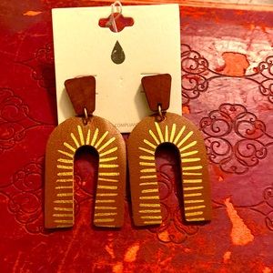Leather Earrings